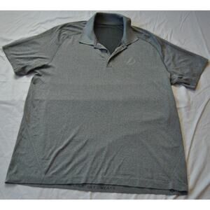 Lululemon Gray Tampa Bay Lightning Short Sleeve Polo Shirt XXL